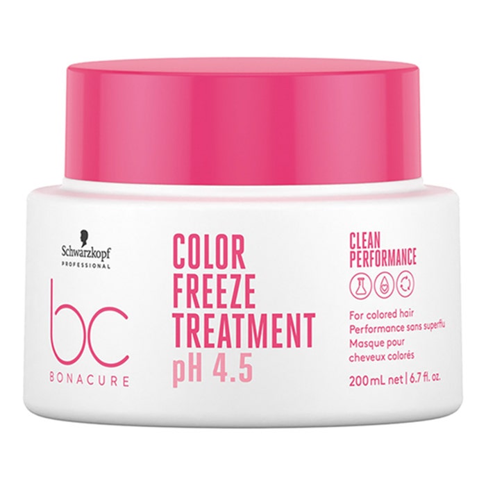 Masque 200ml PH 4.5 Color Freeze BC Bonacure pour cheveux colorés Schwarzkopf Professional