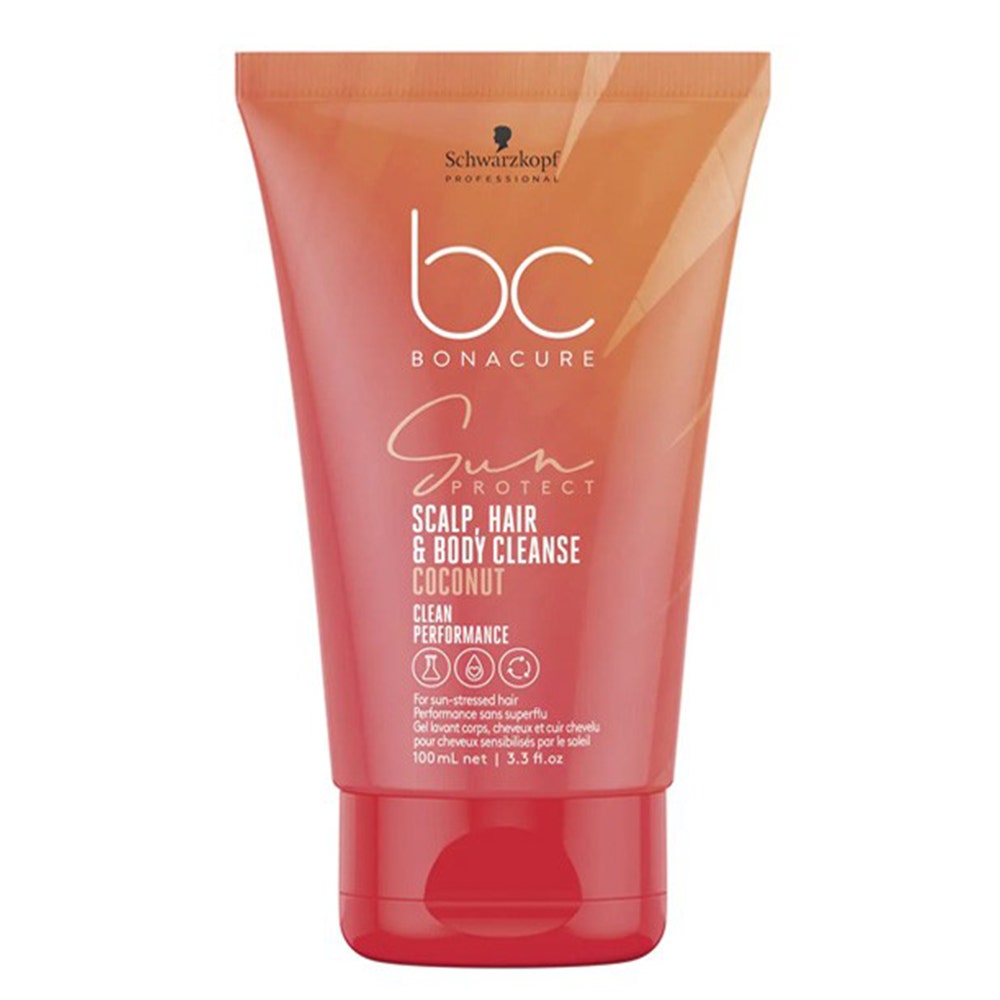 Schwarzkopf Professional Sun Protect Gel lavant cheveux et cuir chevelu BC Bonacure 100 ml