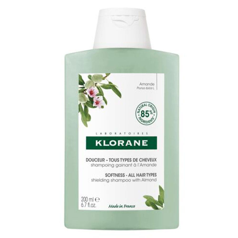Klorane Amande Shampooing Gainant Tous types de cheveux 200ml