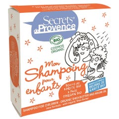 Secrets de Provence Shampoing Solide Enfants Beurre de Karité et Huile d'Argan Bio 85g