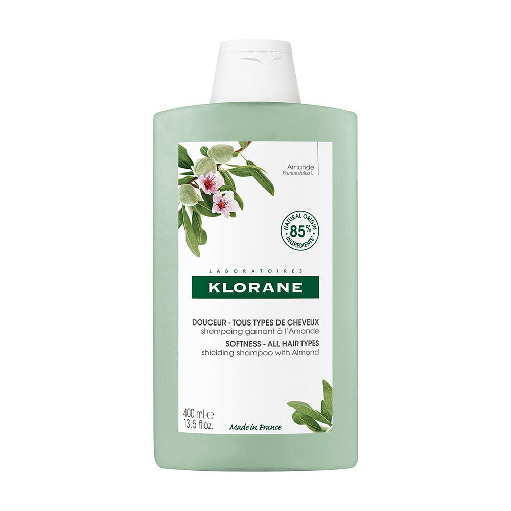 Klorane Amande Shampooing Gainant Tous types de cheveux 400ml