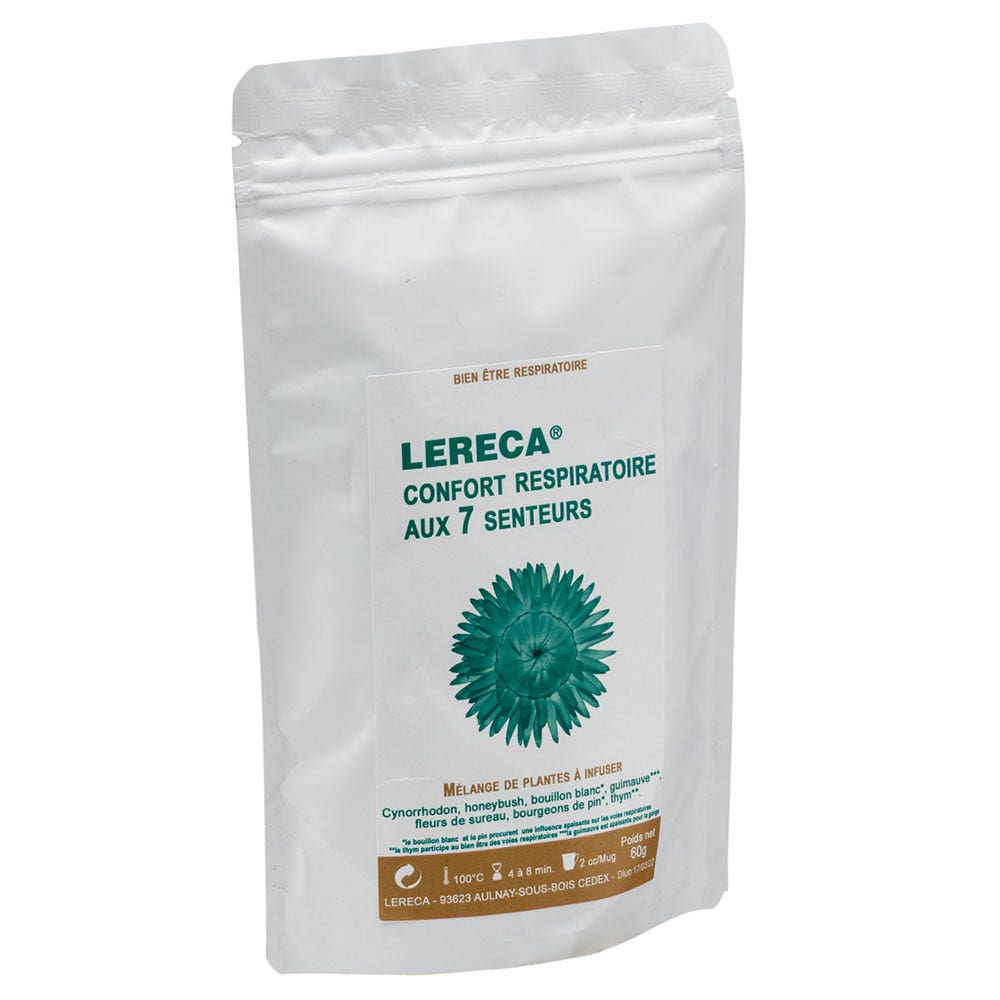 Lereca Tisane Confort Respiratoire Aux 7 Senteurs 60g