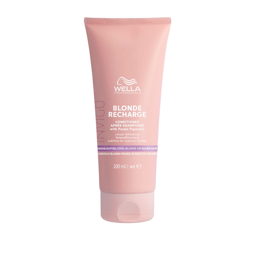 Wella Professionals Invigo Blonde Recharge Conditionneur Apres-shampooing Raviveur Couleur Blond Froid 200ml
