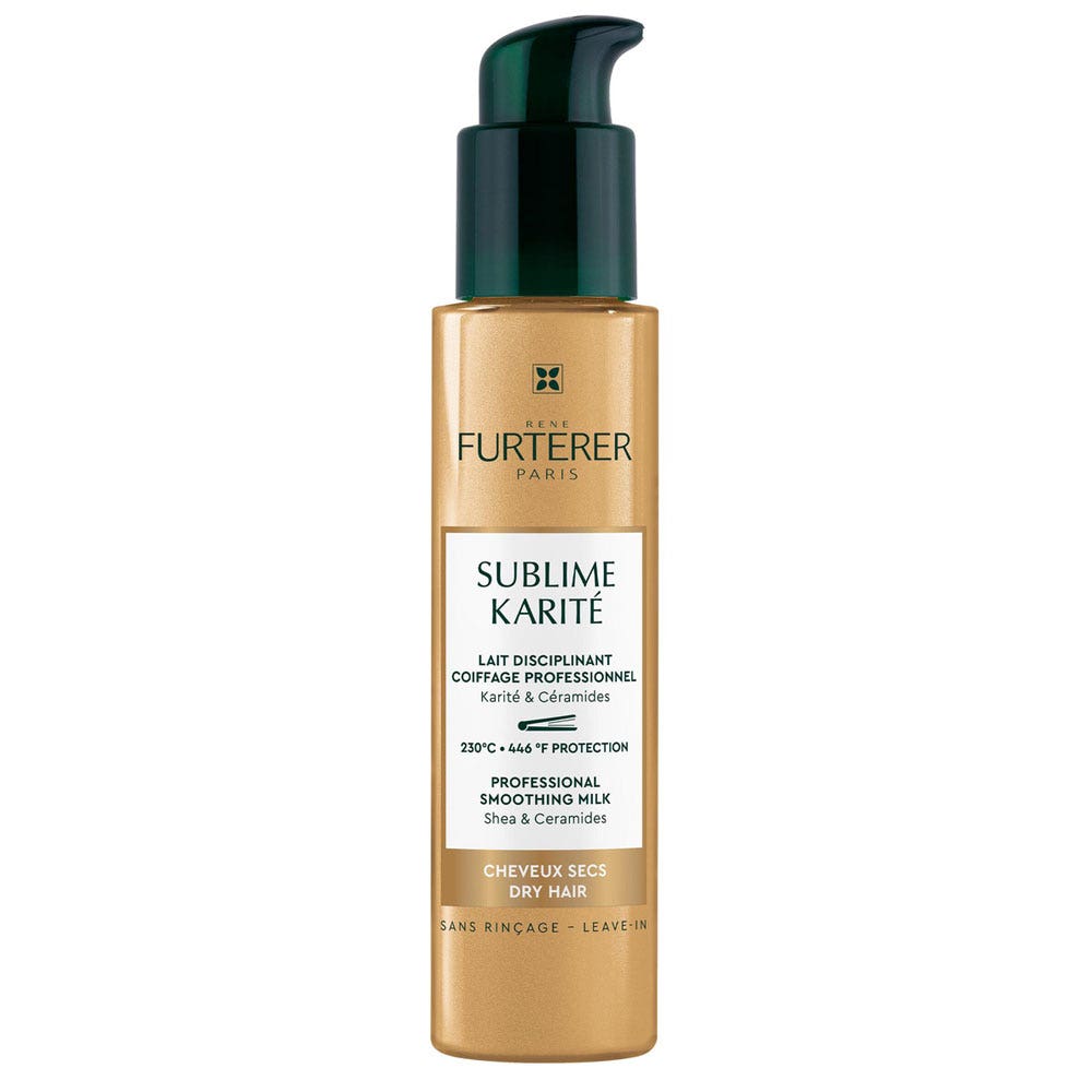 René Furterer Sublime Karité Lait Disciplinant Coiffage Professionnel Cheveux Secs 100ml