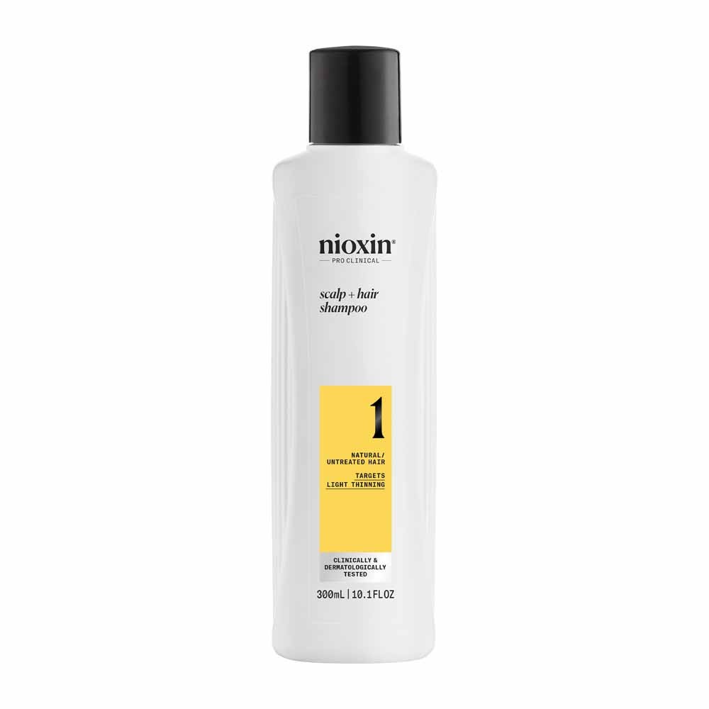 Nioxin Shampooing Chute Légère Cheveux Naturels et Fins 300ml