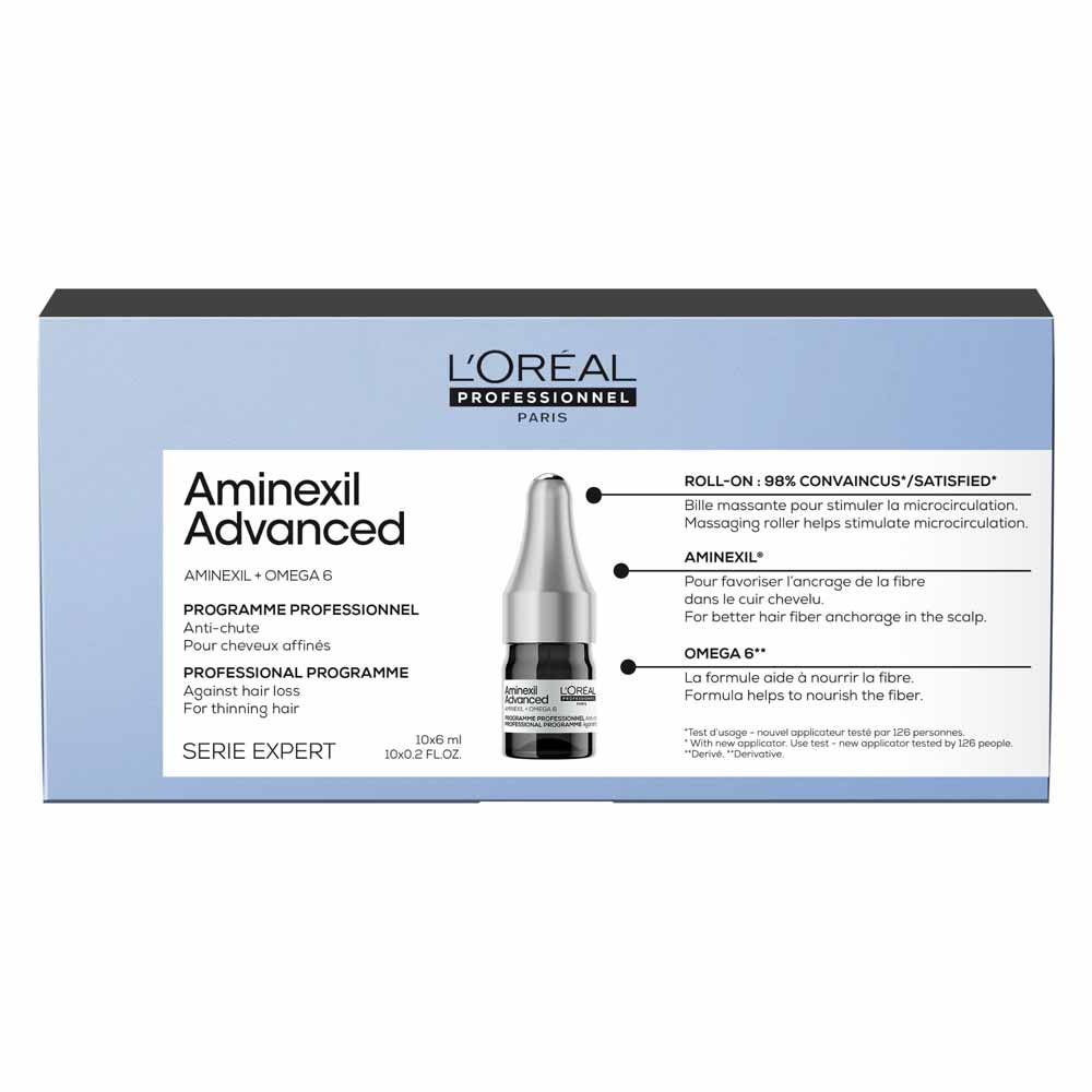 L'Oréal Professionnel Aminexil Advanced Traitement anti-chute cheveux 10x6ml