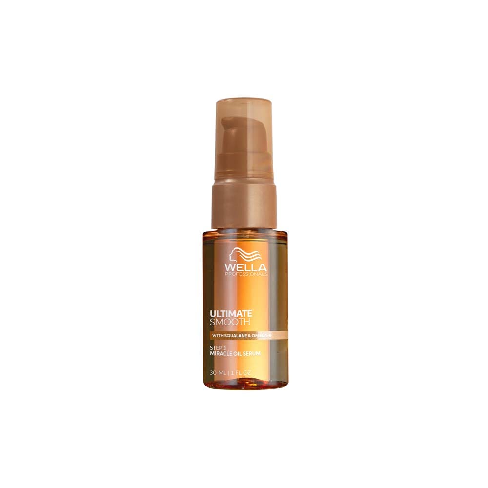 Wella Professionals Ultimate Smooth Sérum Huile Miracle Cheveux secs, ternes ou frisés 30ml