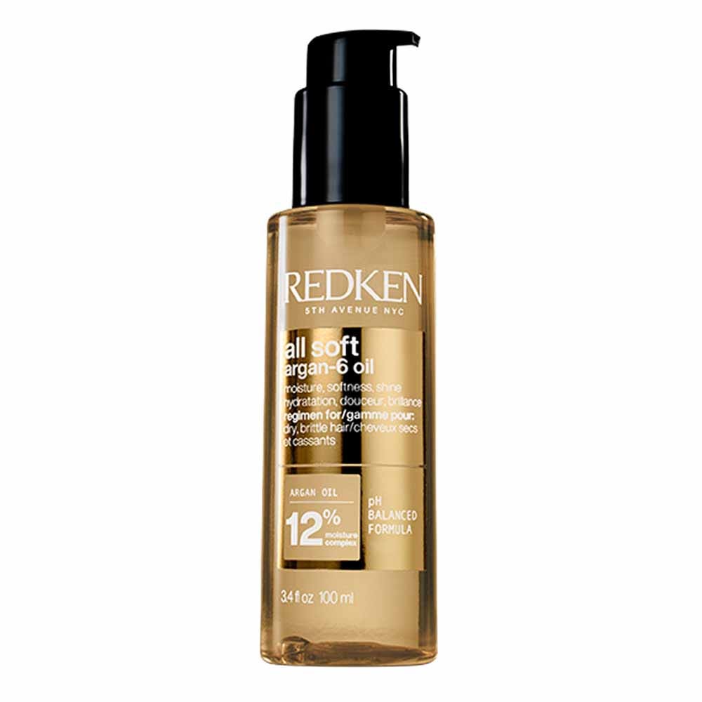 Redken All Soft Huile d'Argan 6 Multi-Bénéfices 100ml