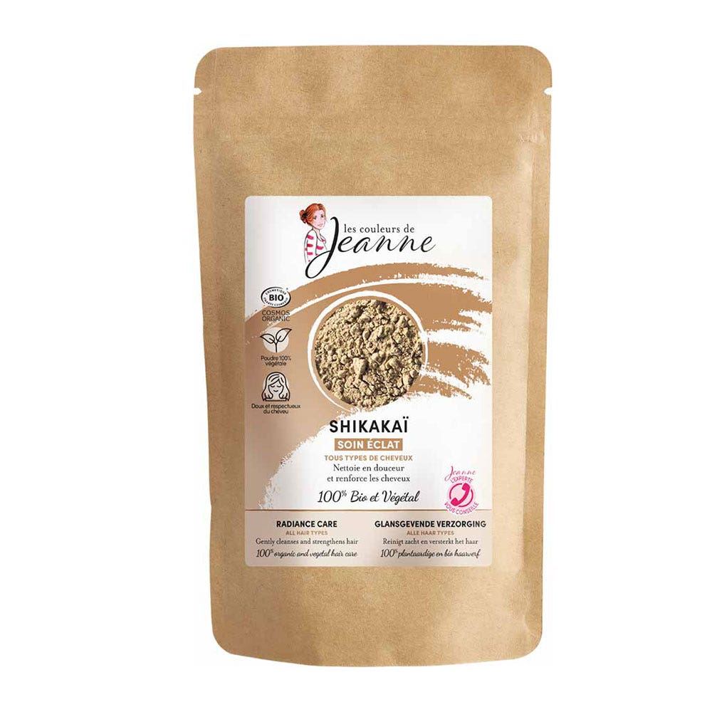 Les couleurs de Jeanne Soin Eclat Bio Shikakaï Tous Types de Cheveux 100g