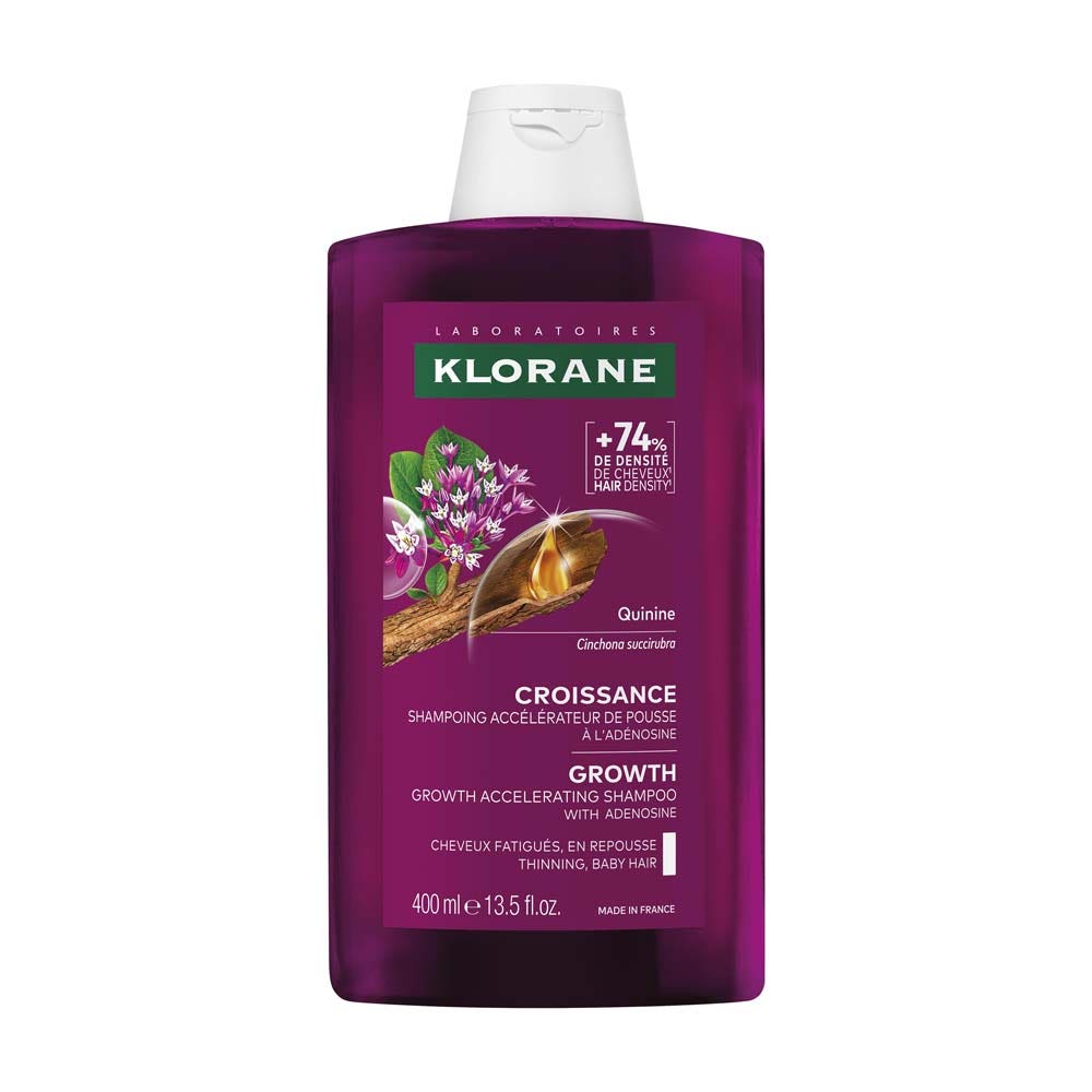 Klorane Quinine Croissance Shampoing Accélérateur de Pousse 400ml