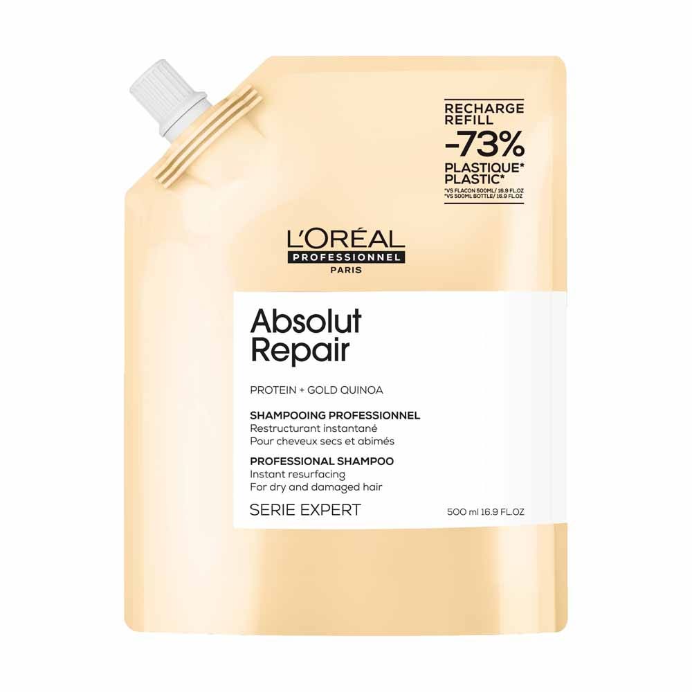 L'Oréal Professionnel Eco-Recharge Absolut Repair Gold Shampooing Restructurant Serie Expert 500ml