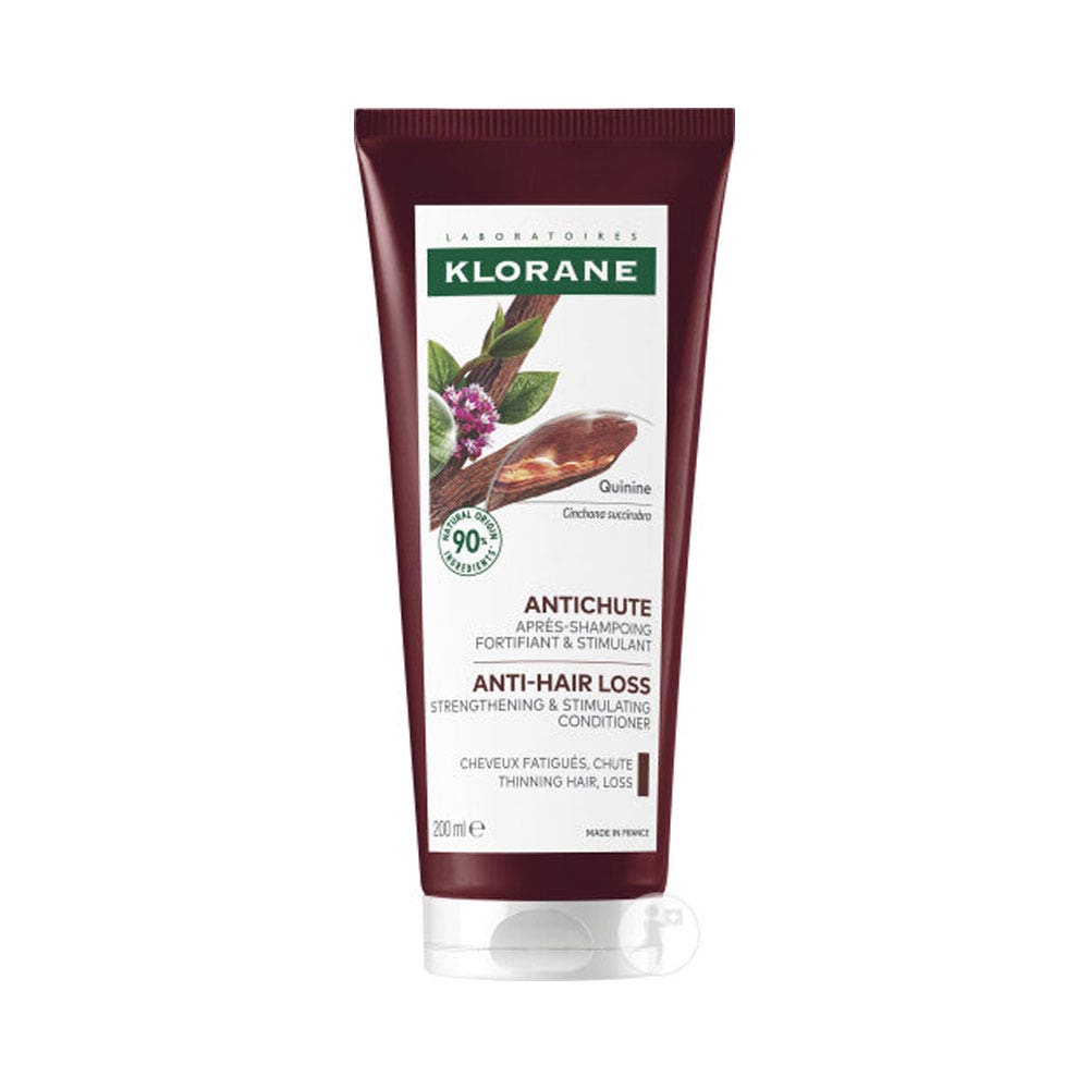Klorane Quinine Apres-shampooing Edelweiss Bio Fortifiant et Stimulant 200ml