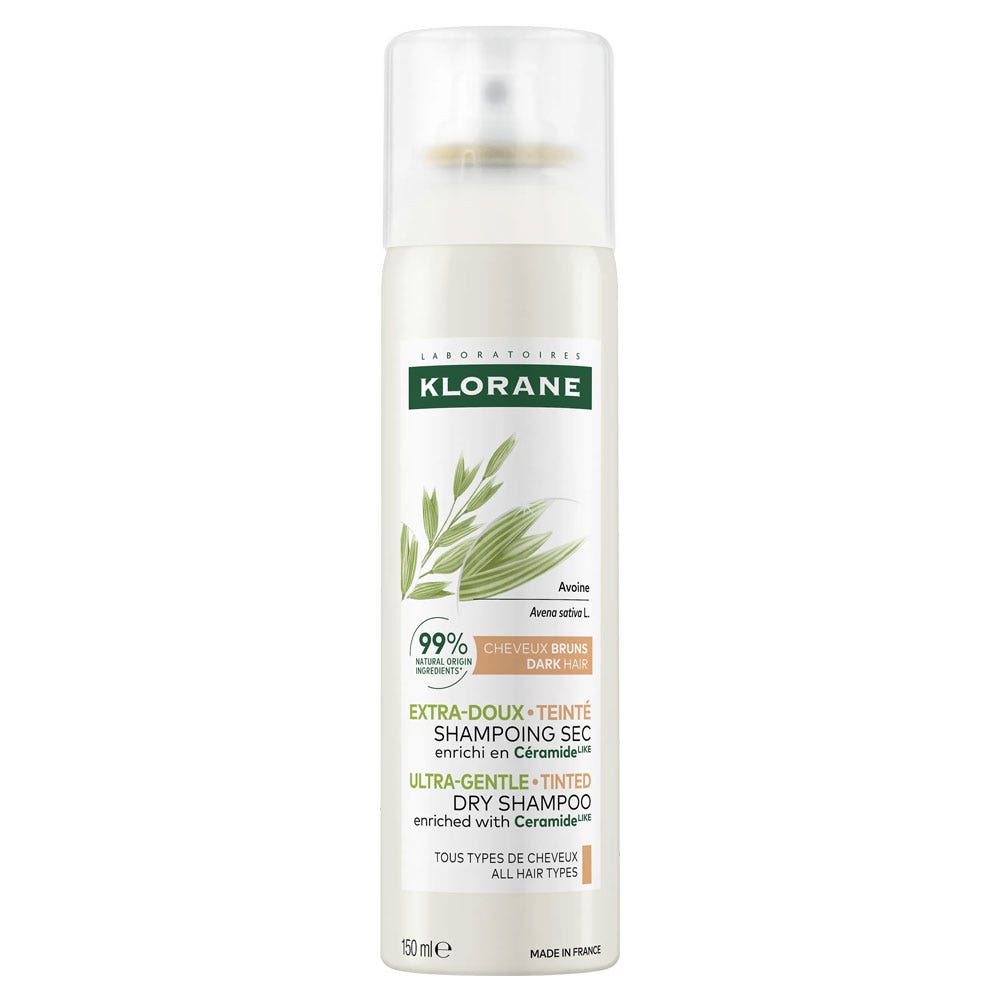 Klorane Avoine Shampooing Sec Teintée & Céramide 150ml