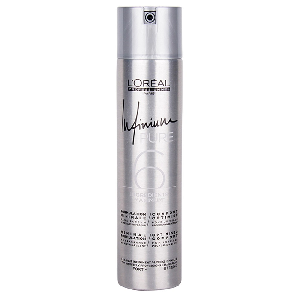 L'Oréal Professionnel Infinium Pure 6 Laque Fixation Forte 500ml