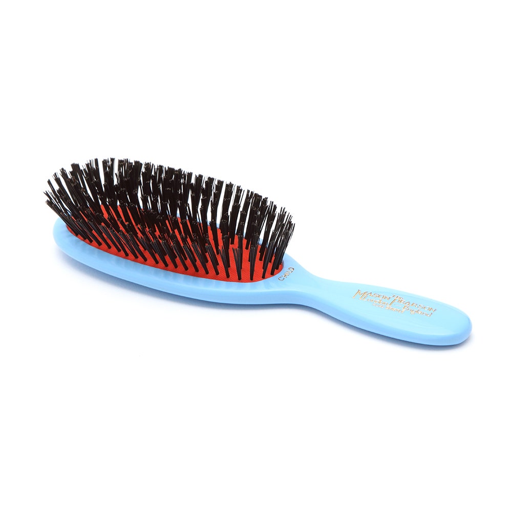 Mason Pearson Brosse A Cheveux Enfant CB4 Bleue la brosse des tout petits