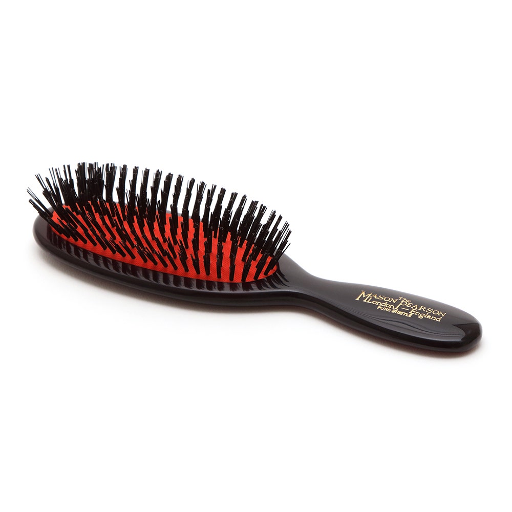 Mason Pearson Brosse A Cheveux B4 Noire Cheveux fins Soies naturelles de sanglier