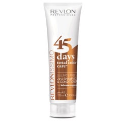 Revlon Professional Revlonissimo 45 Days Color Care Shampooing & Conditioner Apres-shampooing Intense Copper 275ml