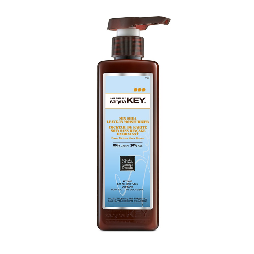 Saryna Key Cocktail De Karite Soin Sans Rincage Hydratant 80% / 20% Styling Beurre De Karite D'afrique 300ml