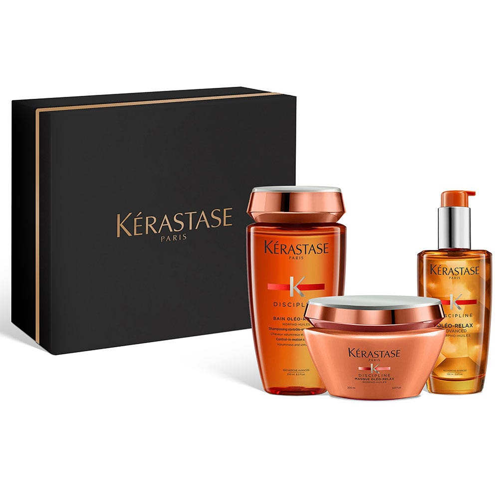 Kérastase Discipline Coffret Oléo-Relax Contrôle Volume 550ml