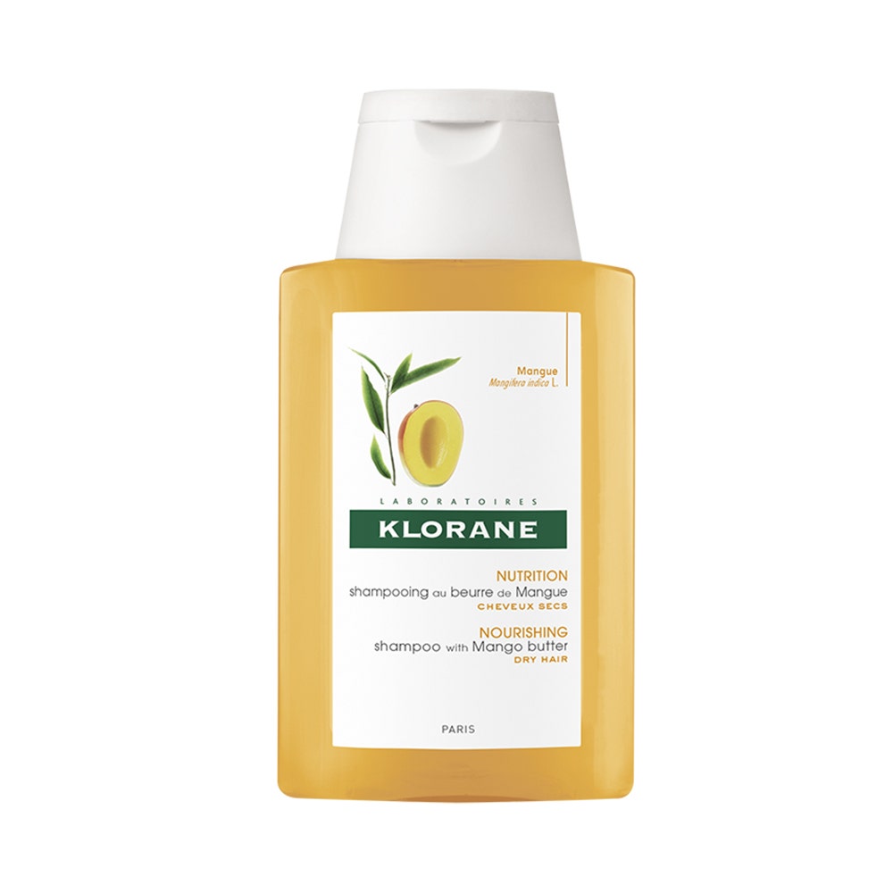 Klorane Mangue Shampoing Nutrition Cheveux Secs 100ml