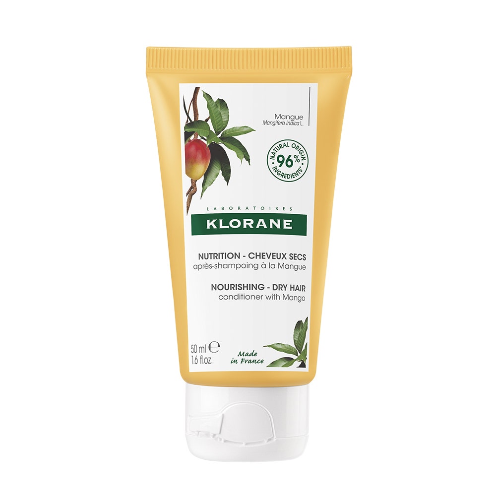 Klorane Mangue Après-Shampooing Nutrition Cheveux Secs 50ml
