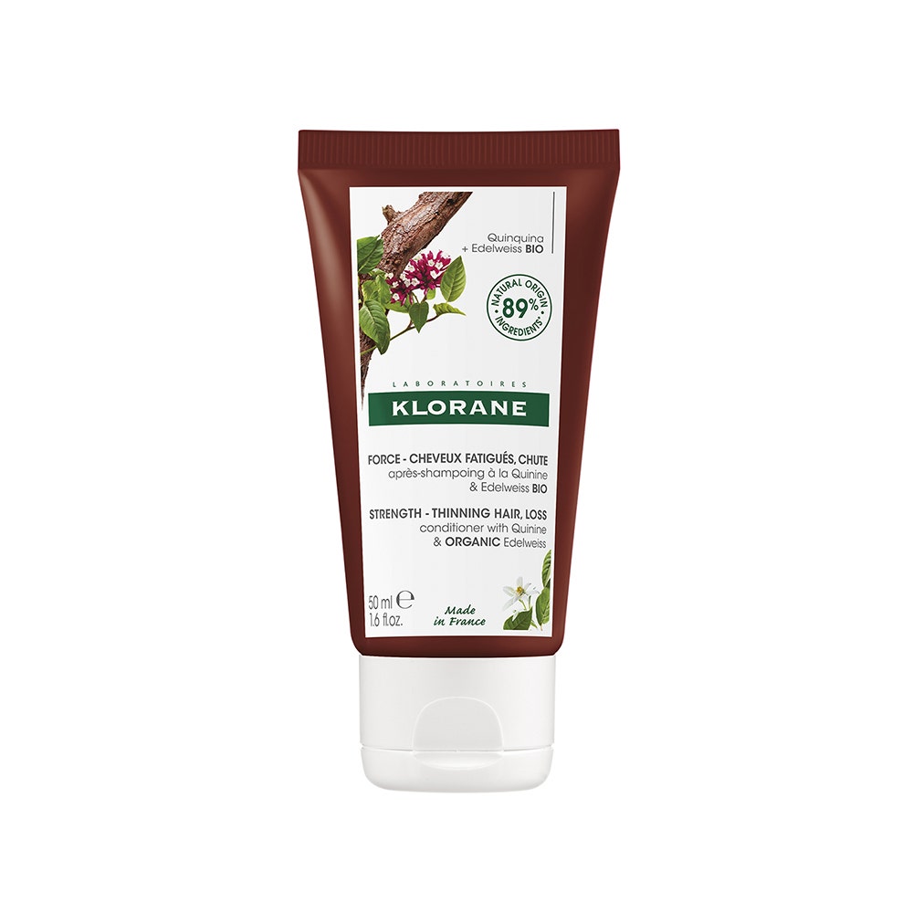 Klorane Quinine Apres-shampooing Quinine et Edelweiss Bio Cheveux fatigués 50ml