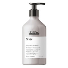 L'Oréal Professionnel Silver Shampoing déjaunisseur pour cheveux gris et blancs 500ml