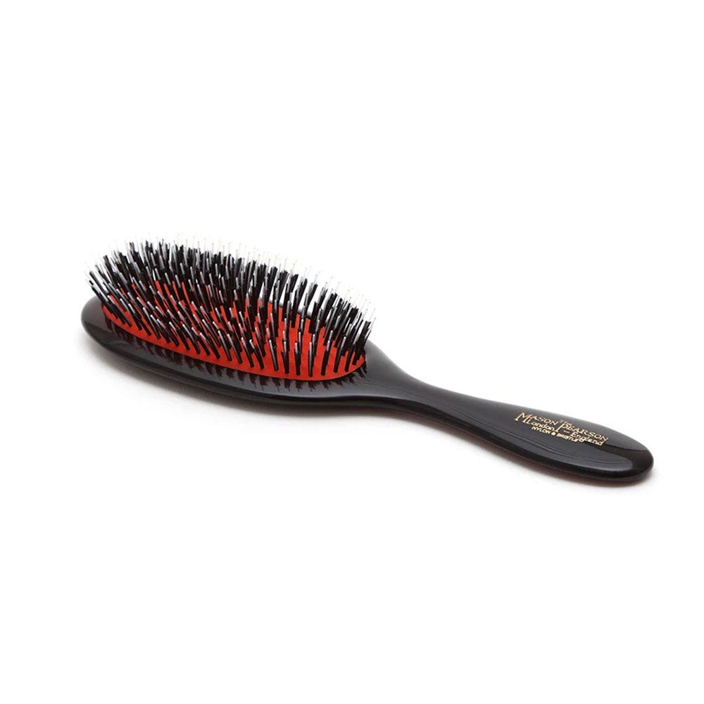 Mason Pearson Brosse A Cheveux Mixte BN3 Noire Cheveux épais et mi-longs soies naturelles de sanglier et nylon