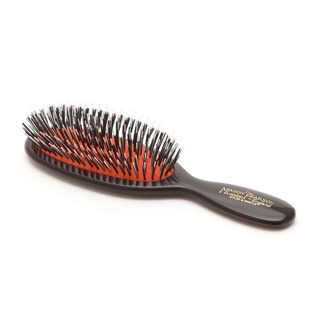 Mason Pearson Brosse A Cheveux Mixte BN4 Noire Cheveux épais soies naturelles de sanglier et nylon