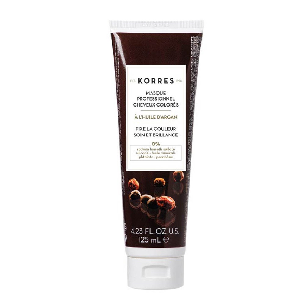 Korres Argan Masque Professionnel Post-Coloration huile d'Argan 125ml
