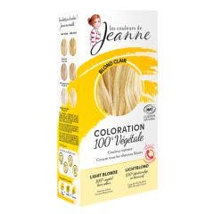 Coloration 100% végétale 2x50 g Blond clair Les couleurs de Jeanne