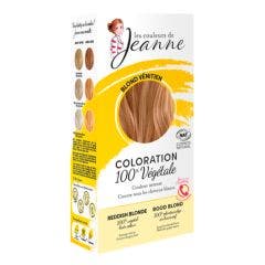 Coloration 100% végétale 2x50 g Blond vénitien Les couleurs de Jeanne