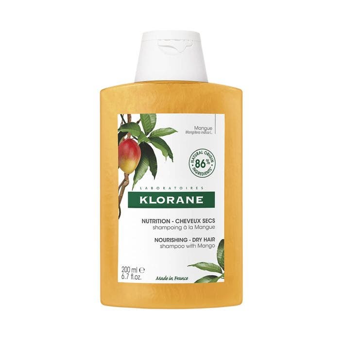 Shampooing nutrition 200ml Mangue Cheveux secs Klorane